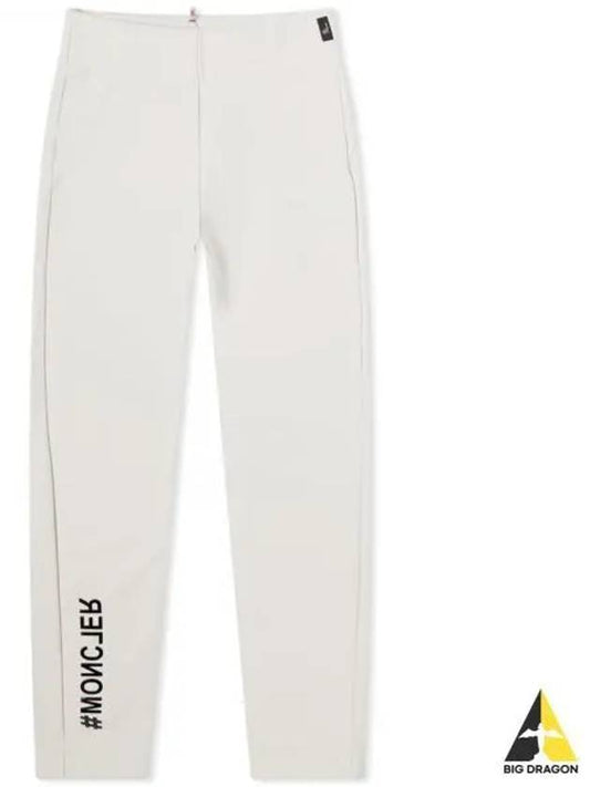 8H00009 829H7 070 Logo Patch Leggings - MONCLER - BALAAN 1