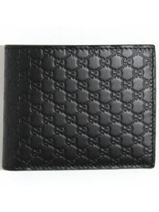 Micro GG Ssima Bifold Wallet Black - GUCCI - BALAAN 2