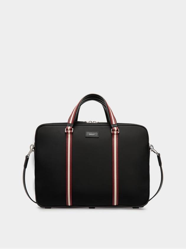 Logo Brief Case Black - BALLY - BALAAN 2