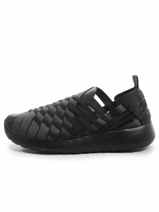 01641220005Roshe Run Woven 20Black - NIKE - BALAAN 1