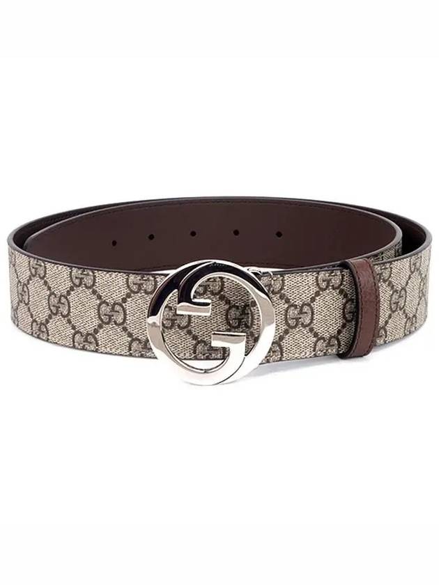 GG Marmont Reversible Leather Belt Beige - GUCCI - BALAAN.