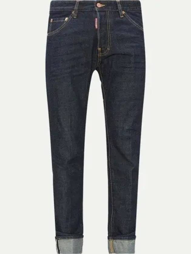 Men's Crop Cool Guy Jeans Navy - DSQUARED2 - BALAAN 2