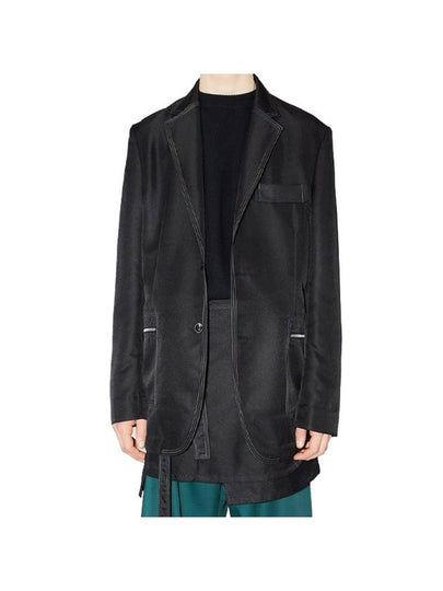 Unlined Suit Jacket Black - ACNE STUDIOS - BALAAN 2