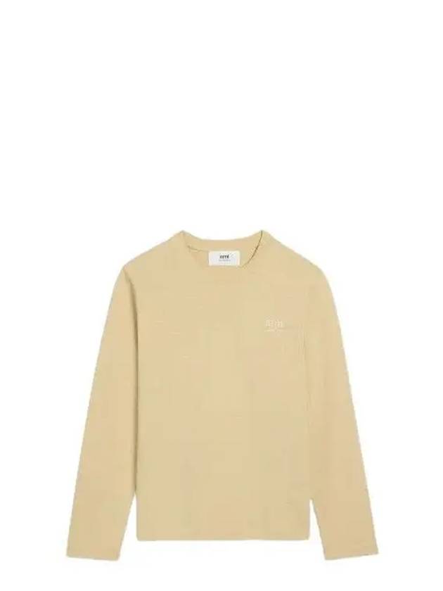 Alexandre Mattiussi Long Sleeve T-Shirt Beige - AMI - BALAAN 2