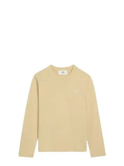 Alexandre Mattiussi Long Sleeve T-Shirt Beige - AMI - BALAAN 2