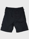 Nylon Metal in Econyl Regenerated Nylon Bermuda Shorts Black - STONE ISLAND - BALAAN 6