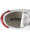 Dallas Low Top Sneakers White Red - AUTRY - BALAAN 9