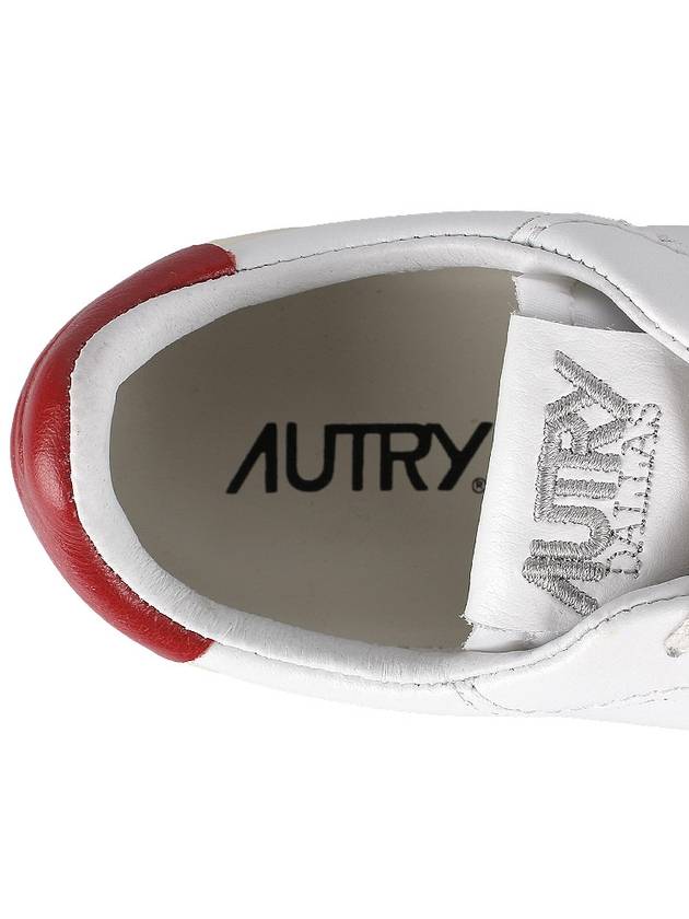 Dallas Low Top Sneakers White Red - AUTRY - BALAAN 9