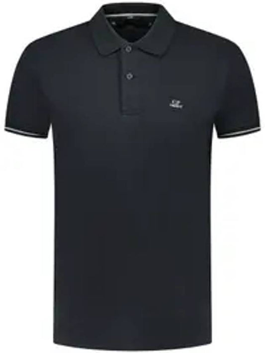 Polo T-Shirt 16CMPL189A006263G 999 Black - CP COMPANY - BALAAN 1