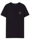 Men's Logo Medusa Cotton Short Sleeve T-Shirt Black - VERSACE - BALAAN 4