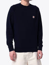 Fox Head Patch Classic Sweatshirt Navy - MAISON KITSUNE - BALAAN 4