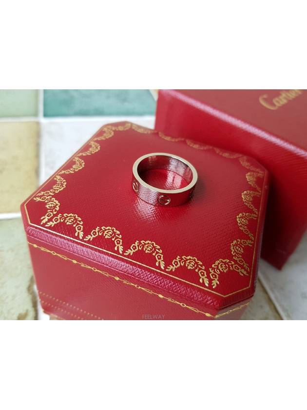 White gold 18K love ring No 66 thick - CARTIER - BALAAN 3