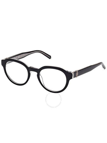 Guess Demo Oval Men's Eyeglasses GU50083 005 50 - GUESS - BALAAN 1