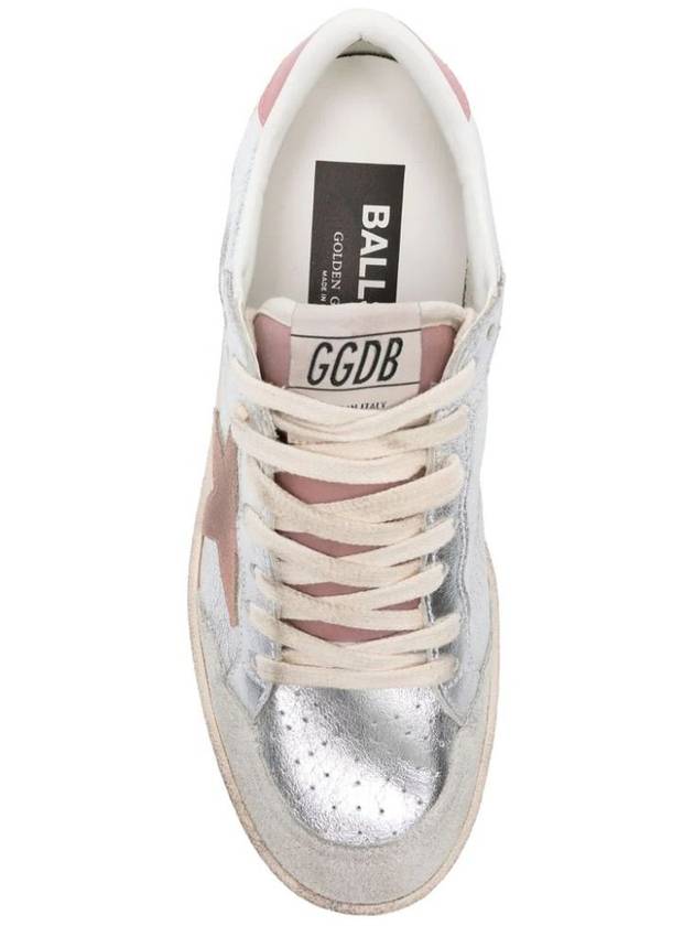 Ball Star Low Top Sneakers Silver - GOLDEN GOOSE - BALAAN 5