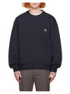 Soft Back Logo Sweatshirt Navy - SOLID HOMME - BALAAN 1