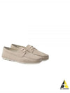 Triangle Logo Driving Shoes Pumice Stone - PRADA - BALAAN 2