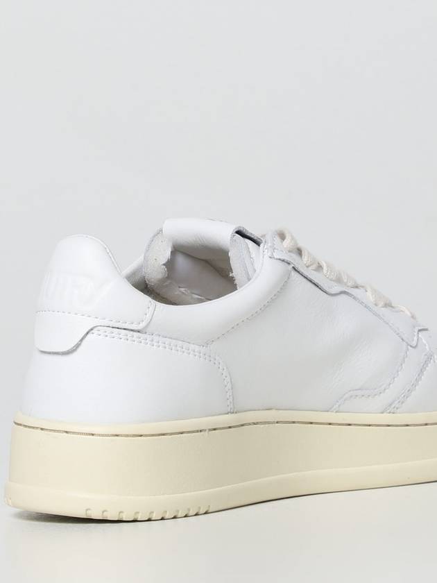 Medalist Leather Low Top Sneakers White - AUTRY - BALAAN 4