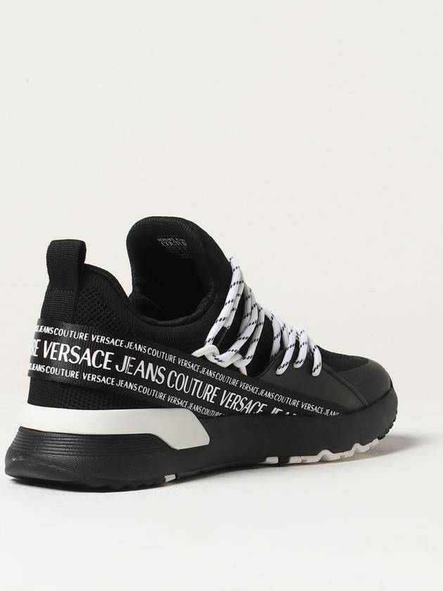 Sneakers Versace Jeans Couture in maglia con logo - VERSACE - BALAAN 3