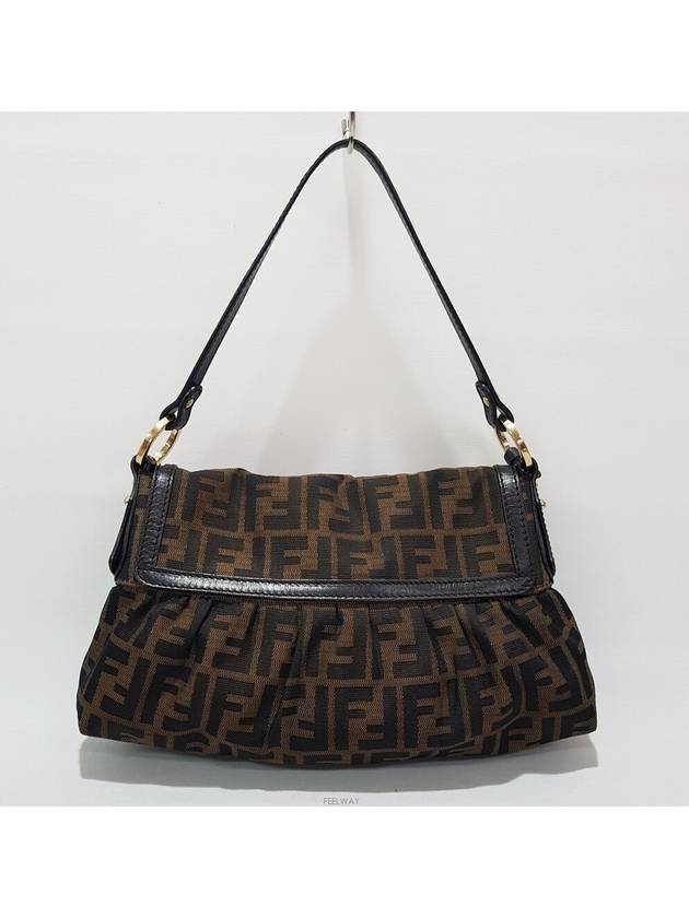 FF logo Zuka flap shoulder bag - FENDI - BALAAN 5