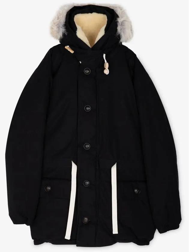 Men's Everest Parka Black Jacket AU AW23 OW 12 BLACK - NIGEL CABOURN - BALAAN 2