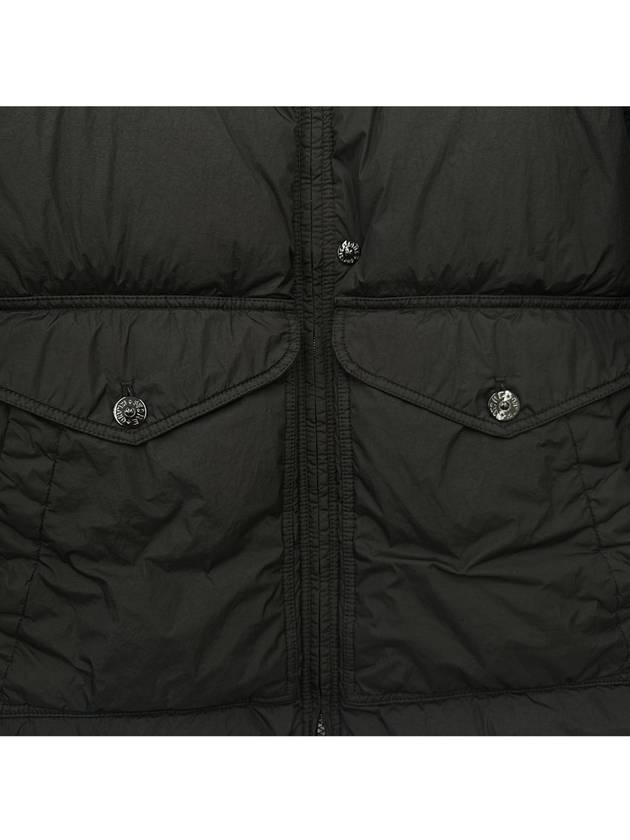 Crinkle Reps Re-Nylon Down Padding Black - STONE ISLAND - BALAAN 5