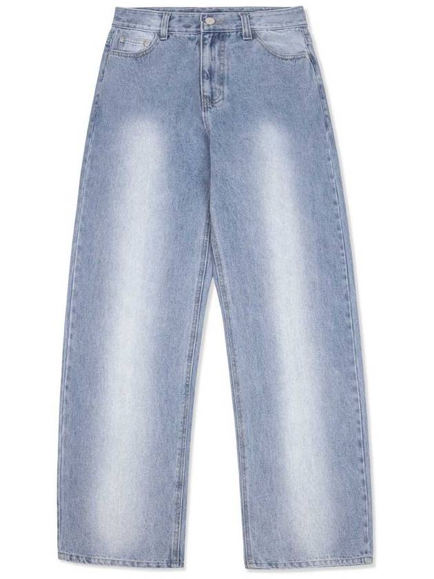 Raphael Brushed Wide Jeans Light Blue - GRAYBLVD - BALAAN 3