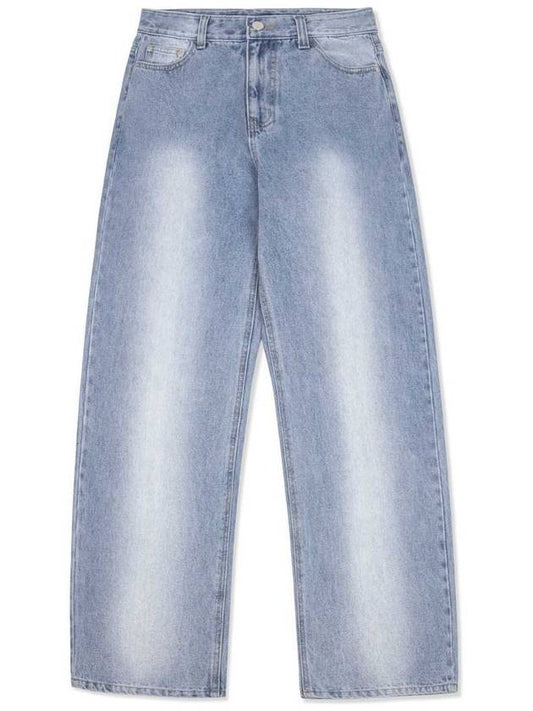 Raphael wide brushed jeans LIGHT BLUE - GRAYBLVD - BALAAN 2