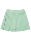 Mini pouch pleated skirt MINT WOMAN - MALBON GOLF - BALAAN 1