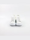 Larry Oversole White Line Tab Low Top Sneakers White - ALEXANDER MCQUEEN - BALAAN 3