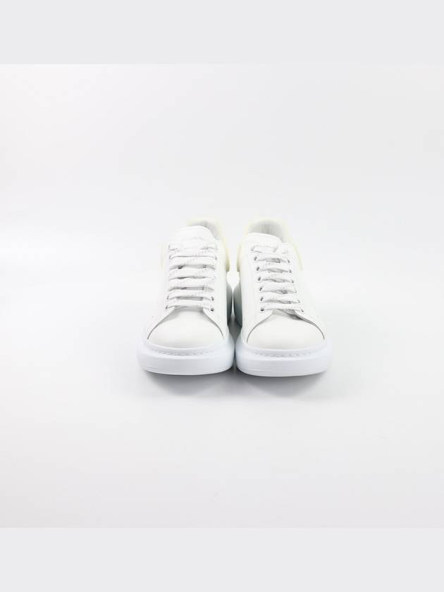 Larry Oversole White Line Tab Low Top Sneakers White - ALEXANDER MCQUEEN - BALAAN 3