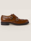 5E039E 055 F0005 Churchs Brushed Leather Double Monk Brogue Shoes - MIU MIU - BALAAN 3