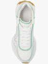 Sprint Runner Low Top Sneakers White Green - ALEXANDER MCQUEEN - BALAAN 4