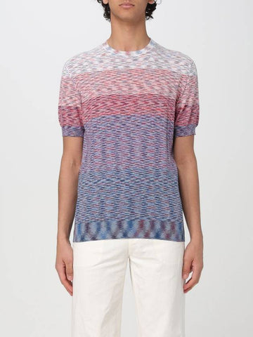 T-shirt a righe smussate Missoni - MISSONI - BALAAN 1