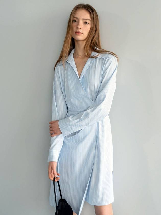 TIMELESS STRIPE SHIRT DRESS P00000WW - DEFEMME - BALAAN 2