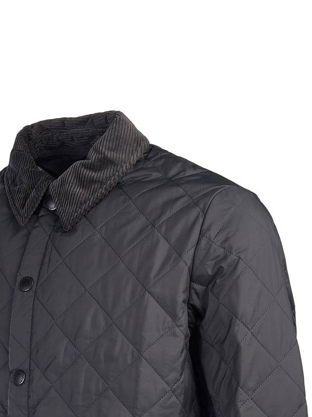 Heritage Liddesdale Quilted Padding Charcoal - BARBOUR - BALAAN 6