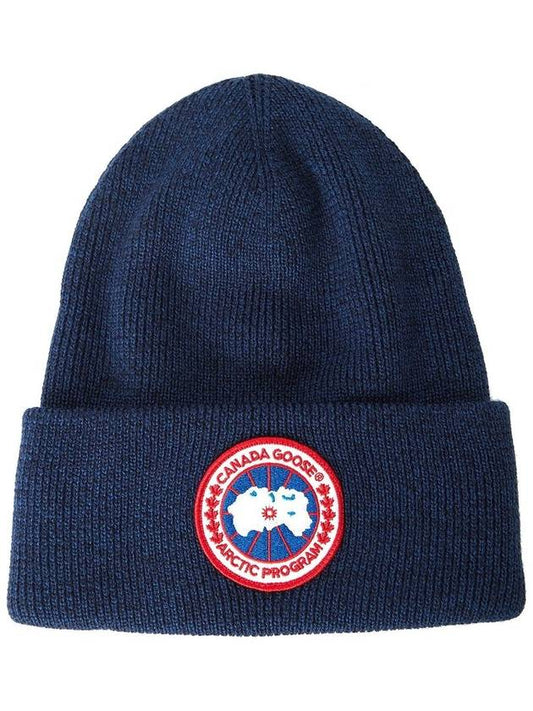 Arctic Disc Torque Wool Beanie Navy - CANADA GOOSE - BALAAN 2