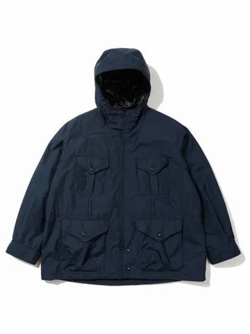 Field Parka B Dk Navy Nylon 3 Layer Cloth 24F1D032 PS206 ZT199 - ENGINEERED GARMENTS - BALAAN 1