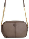 McGraw Logo Camera Shoulder Bag Turtledove - TORY BURCH - BALAAN 2