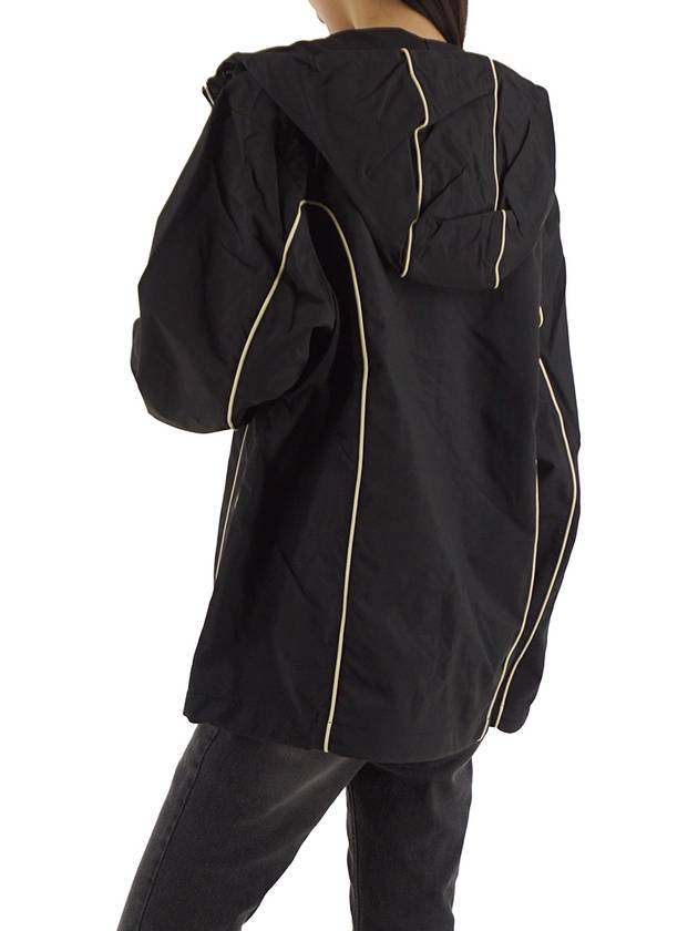 J Hives Contrast Piping Windbreaker Black - DIESEL - BALAAN 8