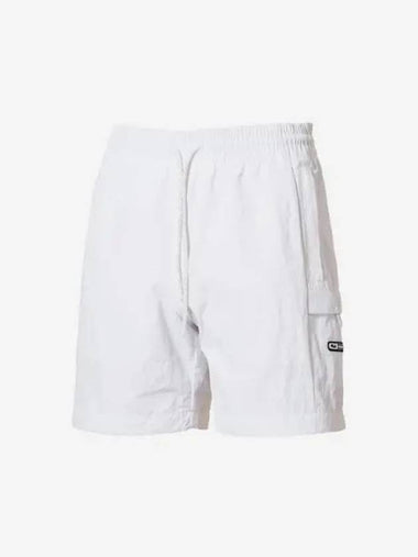 Wappen Woven Shorts WHI - FILA - BALAAN 1