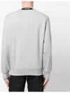 Diagonal Raised Fleece Sweatshirt Grey Melange - CP COMPANY - BALAAN 5