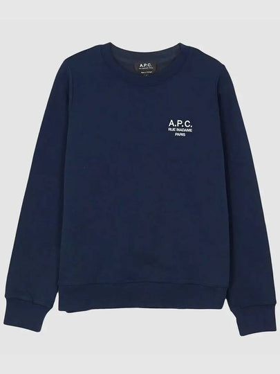 Skye Logo Sweatshirt Dark Navy - A.P.C. - BALAAN 2