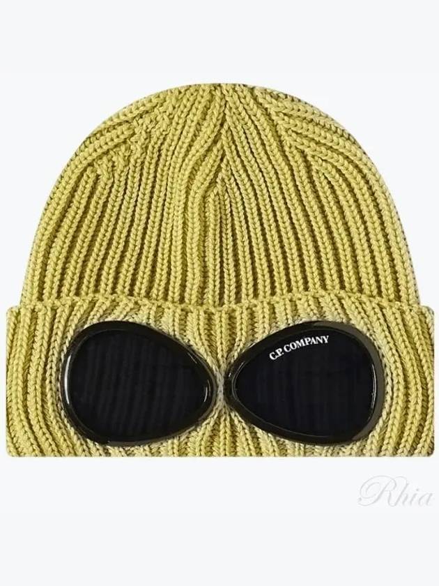 Goggles Merino Wool Beanie Yellow - CP COMPANY - BALAAN 2