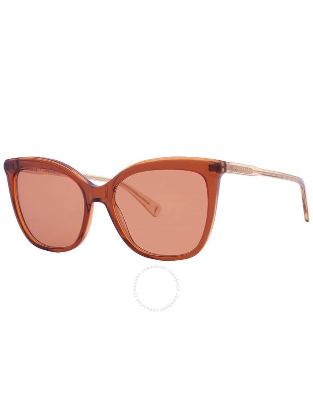 Longchamp Brown Square Ladies Sunglasses LO729S 233 55 - LONGCHAMP - BALAAN 2