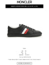 Men's New Monaco Low Top Sneakers Black - MONCLER - BALAAN 3