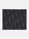 Wallet Black  Oblique Jacquard - DIOR - BALAAN 3