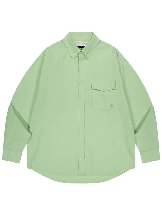 OG Stitched Oxford Snap Shirt Light Green - OFFGRID - BALAAN 2