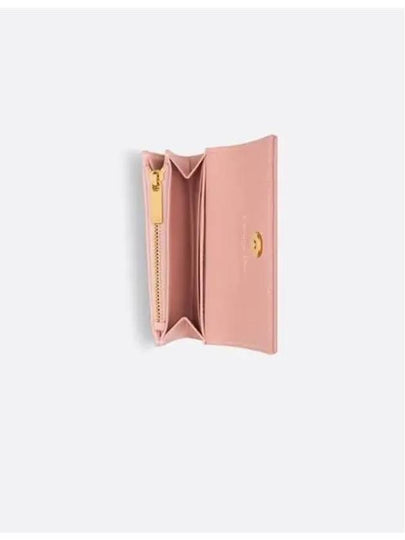 30 Montaigne Glycine Reverse Jacquard Half Wallet Pink - DIOR - BALAAN 4