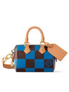 Speedy 18 Bandouliere Damier Pop Tote Bag Blue - LOUIS VUITTON - BALAAN 2