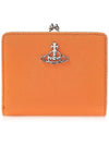 ORB Logo Half Wallet Orange - VIVIENNE WESTWOOD - BALAAN 1